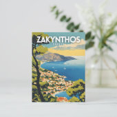 Zakynthos Griekenland Reizen Briefkaart (Staand voorkant)