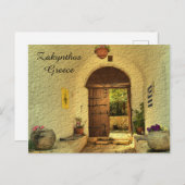 Zakynthos, Grieks briefkaart (Voorkant / Achterkant)