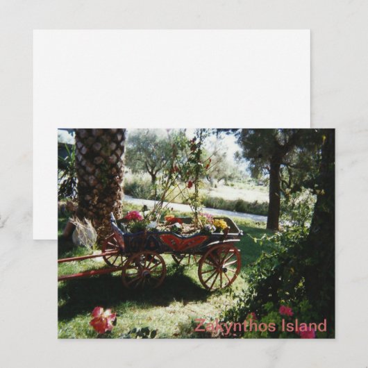 Zakynthos Island Briefkaart (Voorkant / Achterkant)