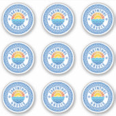 Zakynthos Island, Greece Multiple Pack Sticker (Voorkant)