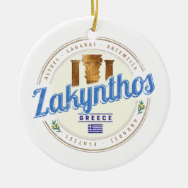 Zakynthos Island Griekenland Vakantie  souvenir Keramisch Ornament