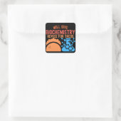 Zal Biochemie Advies geven voor Tacos Vierkante Sticker (Tas)