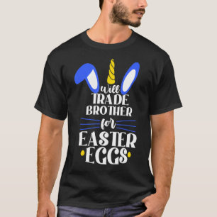 Zal Bro ruilen voor paaseieren en paaspasta T-shirt