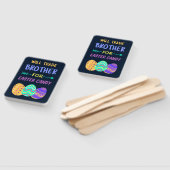 Zal broeder ruilen voor paasmaaltijd Snoep I Handwaaier (Niet-gemonteerd)