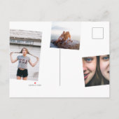 Zal bruidsmeisje voorstel multi foto eucalyptus uitnodiging briefkaart (Achterkant)