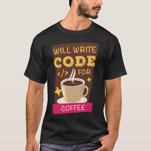 Zal code schrijven voor klimboon t-shirt (Voorkant)