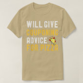Zal coupon advies geven voor Pizza Funny Pizza L T-shirt (Design voorkant)