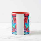 Zal de vis in de haak gaan liggen? mok (Midden)