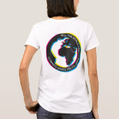 Zal de wereld eindelijk duidelijk beginnen te zien t-shirt (Achterkant)