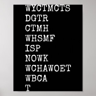 Zal deze zomer naar het huisje komen Citaat voor k Poster