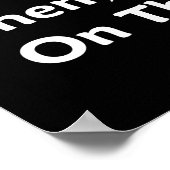 Zal dit op het examen staan? poster (Hoek)