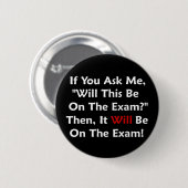 Zal dit op het examen staan? ronde button 5,7 cm (Voorkant /achterkant)