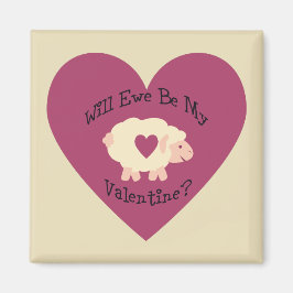 Zal Ewe mijn Valentijn zijn? Magneet