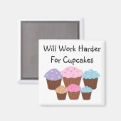 Zal harder werken voor de cup.. magneet (Voorkant / Achterkant)