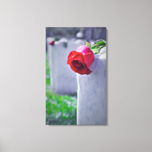 Zal het altijd onthouden! canvas afdruk (Voorkant)