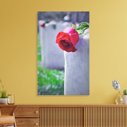 Zal het altijd onthouden! canvas afdruk (Insitu (Woonkamer))