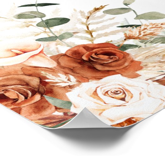 Zal het een bloemkroon of een veer Pet zijn? Gesla Poster (Hoek)