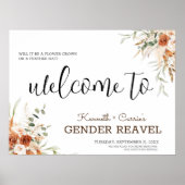 Zal het een bloemkroon of een veer Pet zijn? Gesla Poster (Voorkant)