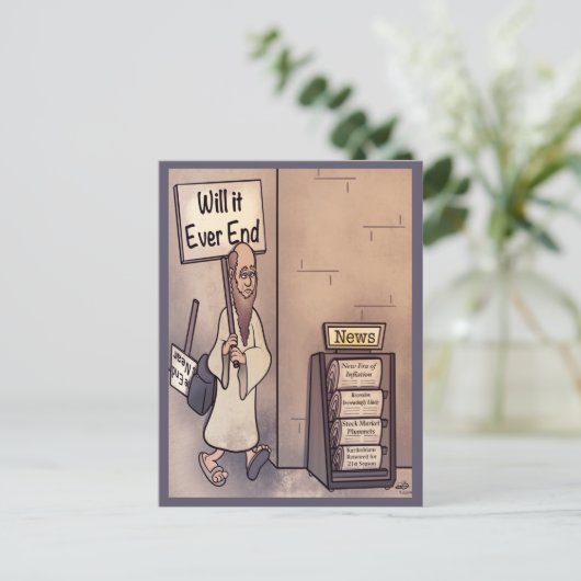 Zal het ooit Briefkaart beëindigen (Staand voorkant)