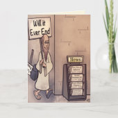 Zal het ooit Wenskaart beëindigen Kaart (Voorkant)