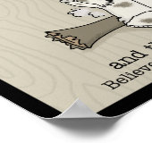 Zal het opnieuw proberen poster (Hoek)