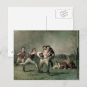 Zal hij het doen? briefkaart (Voorkant / Achterkant)