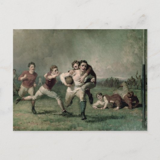 Zal hij het doen? briefkaart (Voorkant)