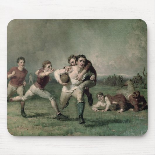 Zal hij het doen? muismat (Voorkant)