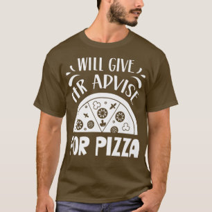 zal hR advies geven voor het personeel van pizza T-shirt