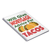Zal Hypothecair advies geven voor Tacos Lender Bro Notitieboek (Rechterzijde)