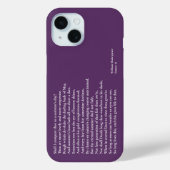 Zal ik dit vergelijken met een zomerdag? sonnet 18 Case-Mate iPhone case (Achterkant)