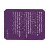 Zal ik dit vergelijken met een zomerdag? sonnet 18 magneet (Horizontaal)