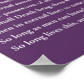 Zal ik dit vergelijken met een zomerdag? sonnet 18 poster (Hoek)