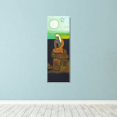 Zal ik haar ooit ontmoeten? 2009 canvas afdruk (Insitu (Houten vloer))
