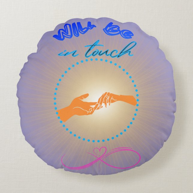 Zal in contact rond kussen (Voorkant)