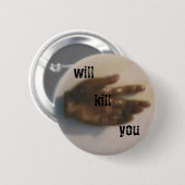 zal je doden ronde button 5,7 cm (Voorkant /achterkant)