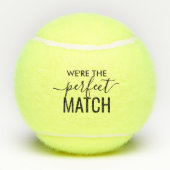 Zal je me huwelijk voorstellen? tennisballen (Achterkant)