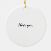 Zal je me keramisch Ornament trouwen? (Achterkant)