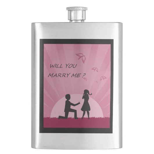 ZAL JE ME MARRY? FLACON (Voorkant)