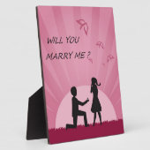 ZAL JE ME MARRY? FOTOPLAAT (Zijkant)