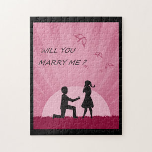 ZAL JE ME MARRY? LEGPUZZEL