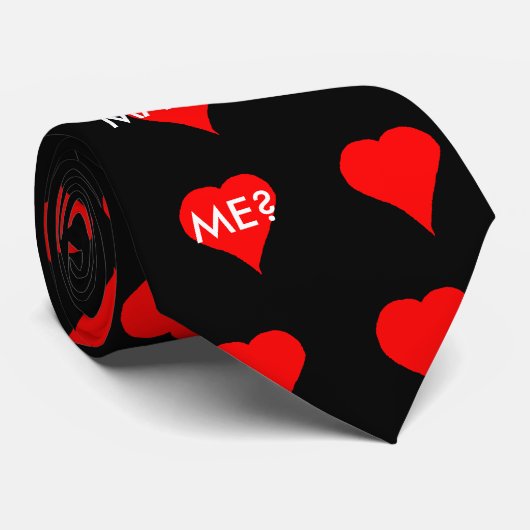 ZAL JE ME MARRY? - stropdas (Opgerold)