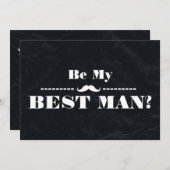 Zal je mijn beste uitnodiging zijn? (Voorkant / Achterkant)