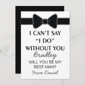 Zal je mijn beste zwarte Stropdas zijn? Kaart