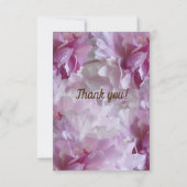 Zal je mijn blowermeisje zijn, roze Peonies Leaves Kaart (Achterkant)