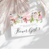 Zal je mijn blowermeisje zijn? uitnodiging briefkaart