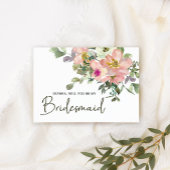 Zal je mijn Bridesmaid Eggshell en Blush zijn?