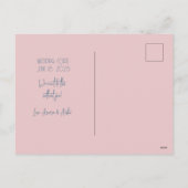 Zal je mijn Bridesmaid Floral zijn? Feestdagenkaart (Achterkant)