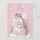 Zal je mijn Bridesmaid Floral zijn? Feestdagenkaart (Voorkant)