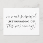 Zal je mijn Bridesmaid gewoon grappig zijn? Uitnodiging Briefkaart (Voorkant)